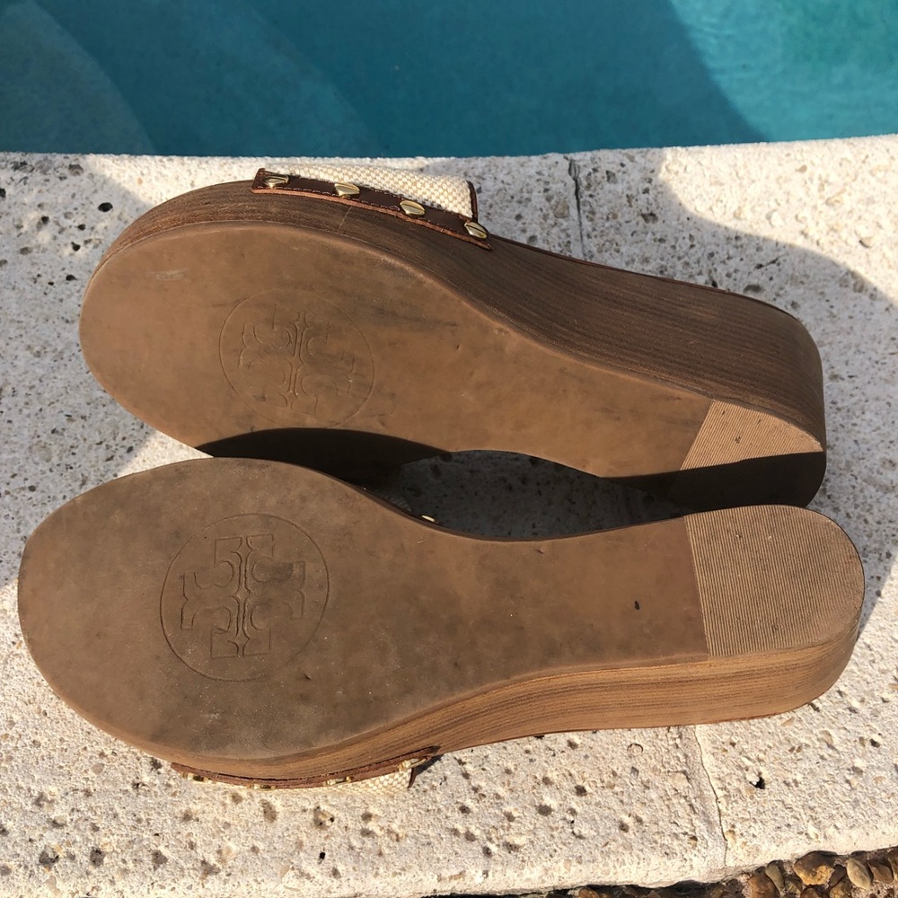 Tory Burch Wedge Slides - Picture 3 of 6